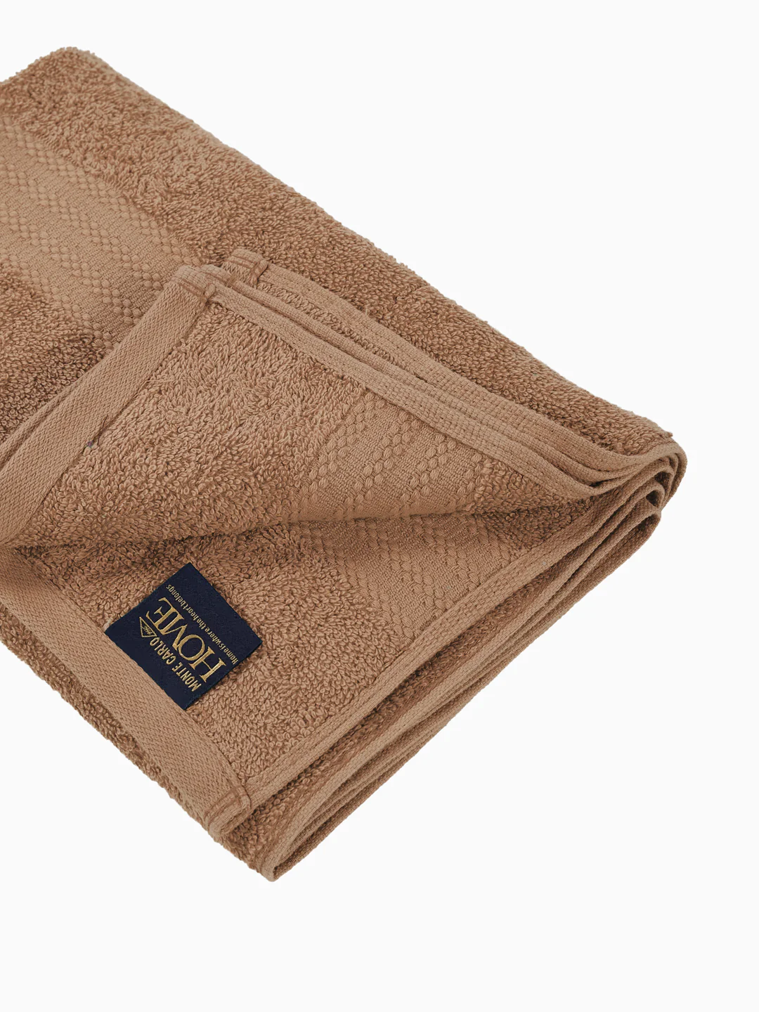 Essential Beige 100% Cotton Solid 380 GSM Bath Towel Jazz Small 1 Pc Pvc Pack - Image 5