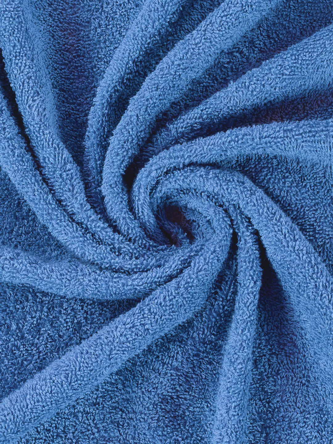 Essential Blue 100% Cotton Solid 400 GSM Bath Towel Jasper 1 Pc Pvc Pack - Image 7