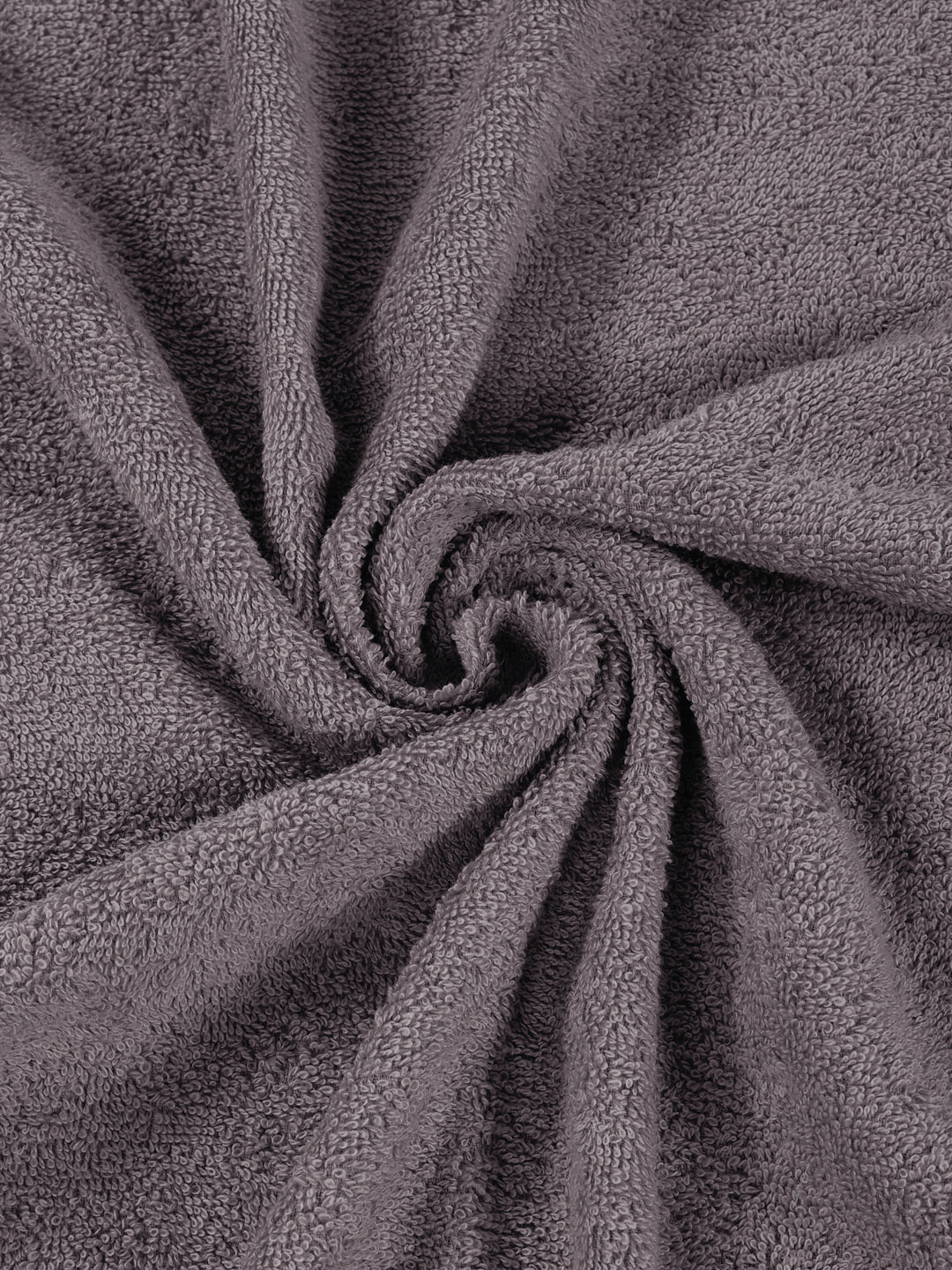 Essential Grey 100% Cotton Solid 380 GSM Bath Towel Jazz Small 1 Pc Pvc Pack - Image 7