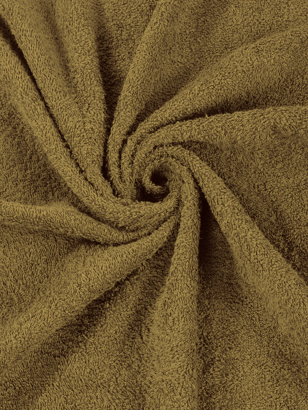 Essential Khaki 100% Cotton Solid 340 GSM Bath Towel Soho Small 1 Pc Pvc Pack - Image 7