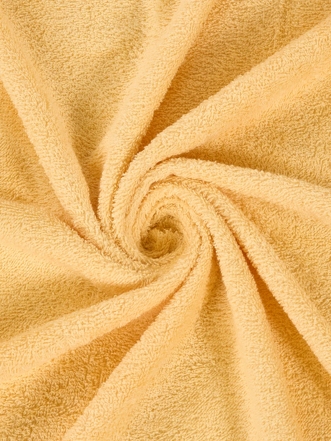 Essential Lemon Yellow 100% Cotton Solid 340 GSM Bath Towel Soho 1 Pc Pvc Pack - Image 7