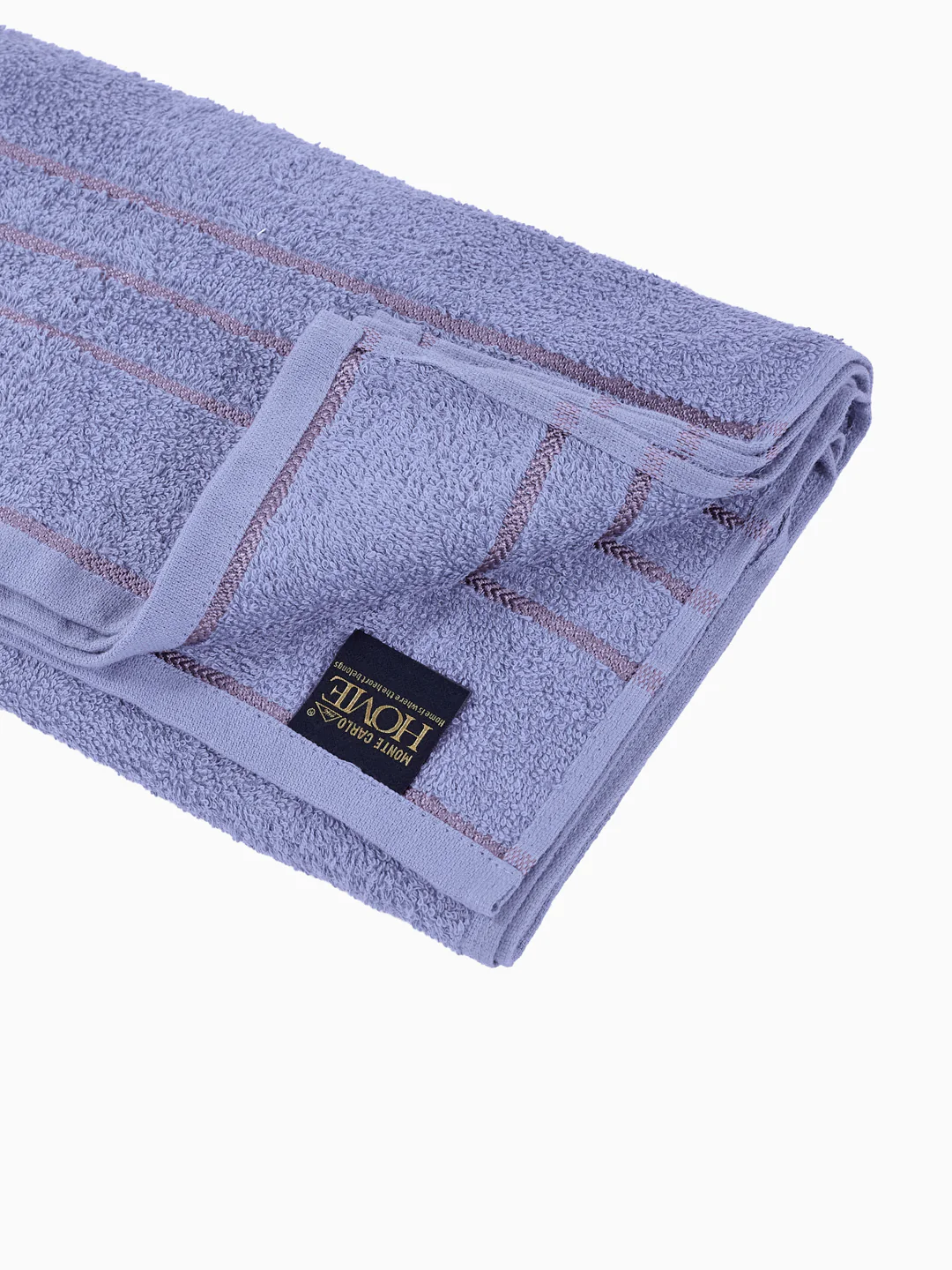 Essential Light Blue 100% Cotton Solid 340 GSM Bath Towel Soho Small 1 Pc Pvc Pack - Image 5
