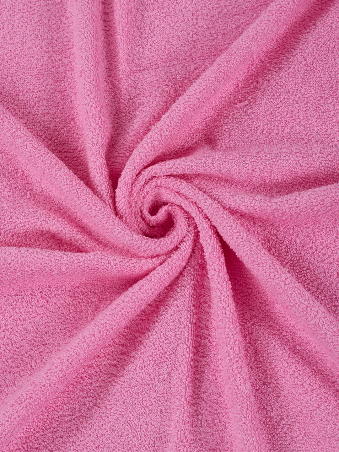 Essential Light Pink 100% Cotton Solid 380 GSM Bath Towel Jazz Small 1 Pc Pvc Pack - Image 7