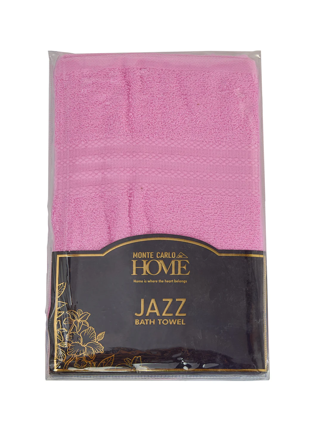 Essential Light Pink 100% Cotton Solid 380 GSM Bath Towel Jazz Small 1 Pc Pvc Pack - Image 9