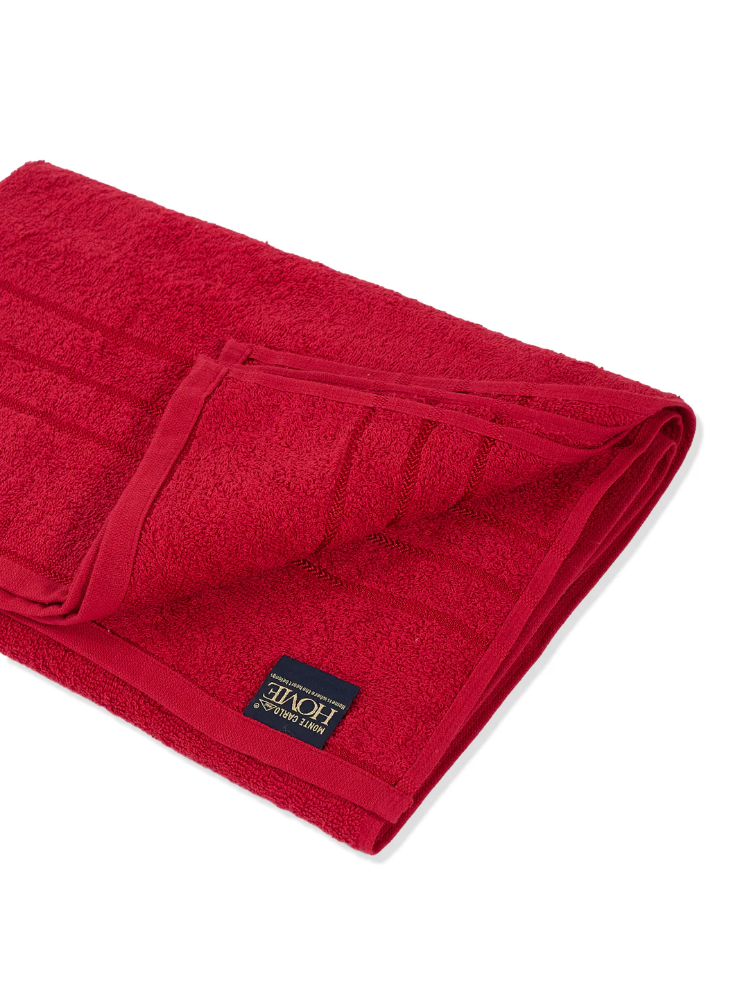 Essential Maroon 100% Cotton Solid 340 GSM Bath Towel Soho 1 Pc Pvc Pack - Image 5