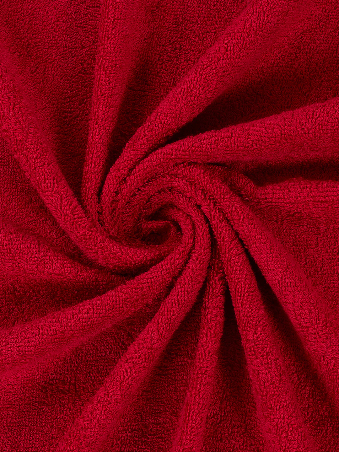 Essential Maroon 100% Cotton Solid 340 GSM Bath Towel Soho 1 Pc Pvc Pack - Image 7