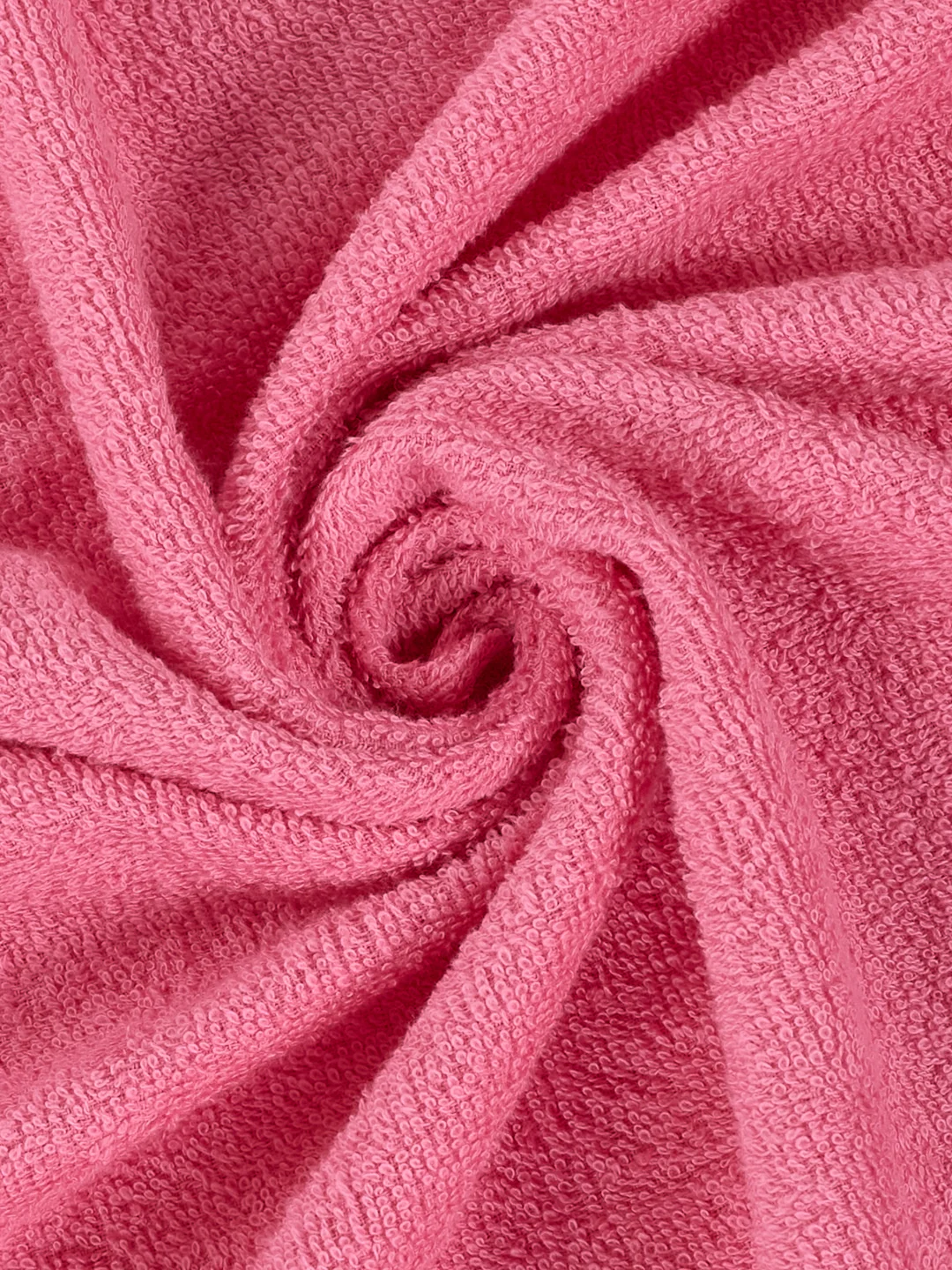 Essential Pink 100% Cotton Solid 340 GSM Bath Towel Soho 1 Pc Pvc Pack - Image 7