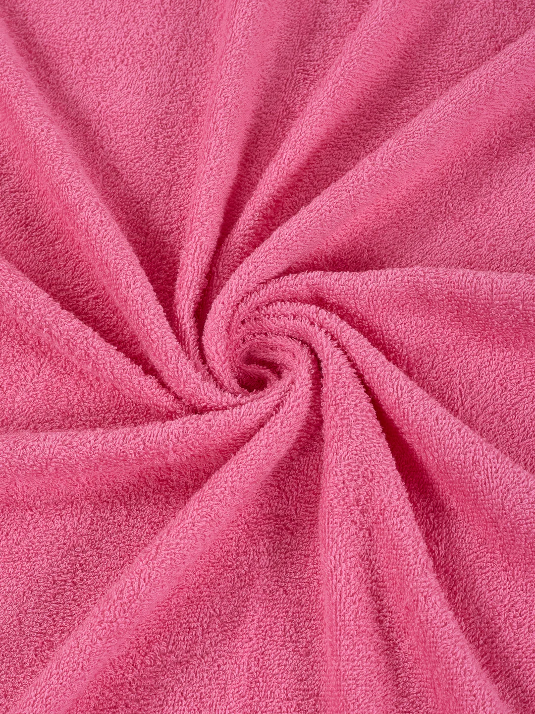 Essential Pink 100% Cotton Solid 340 GSM Bath Towel Soho Small 1 Pc Pvc Pack - Image 7