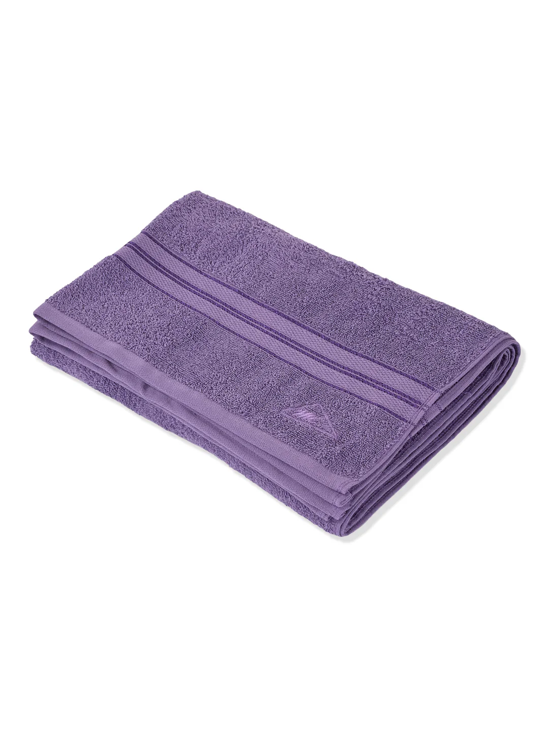 Essential Purple 100% Cotton Solid 400 GSM Bath Towel Jasper 1 Pc Pvc Pack - Image 4