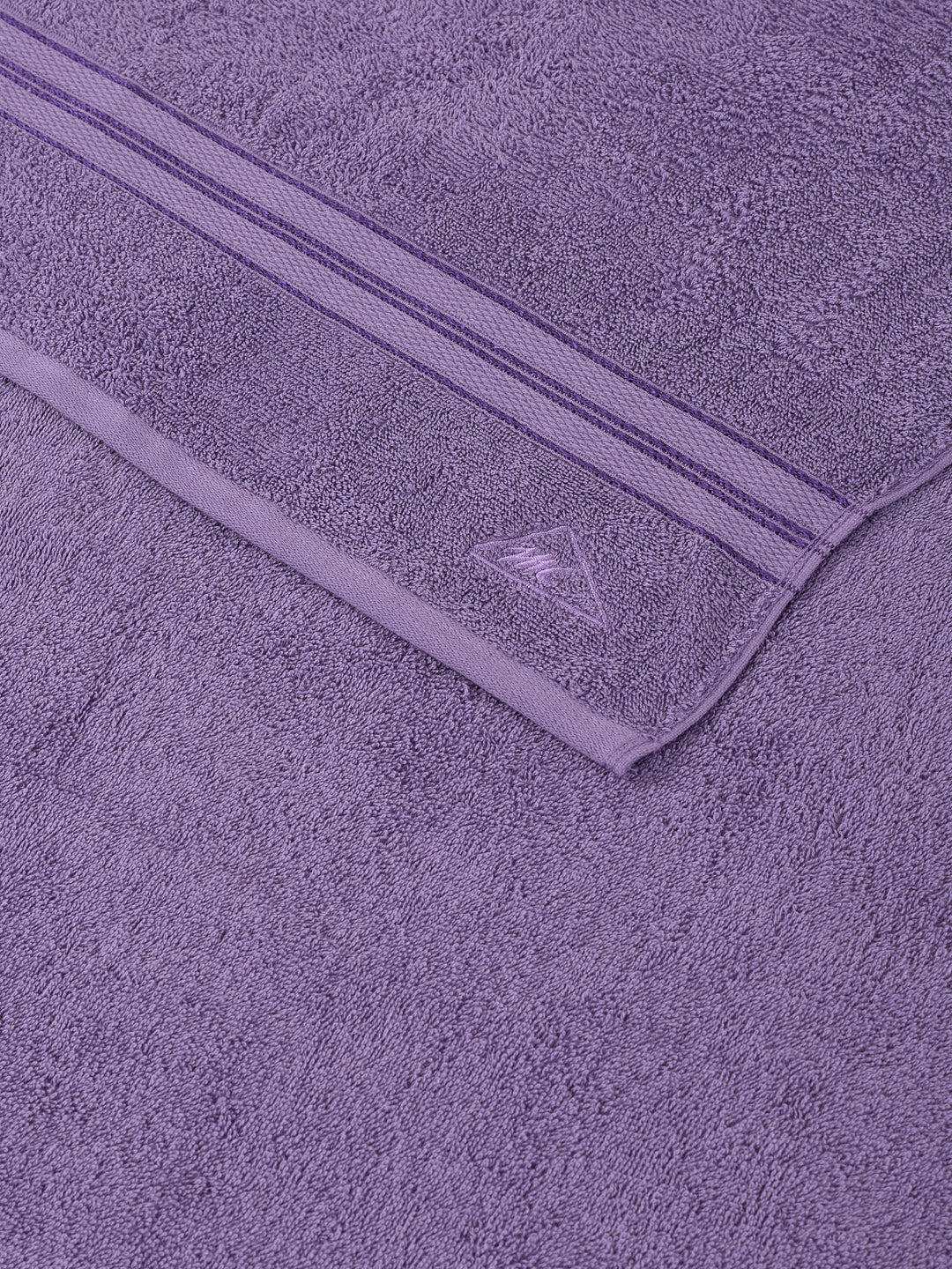 Essential Purple 100% Cotton Solid 400 GSM Bath Towel Jasper 1 Pc Pvc Pack - Image 6