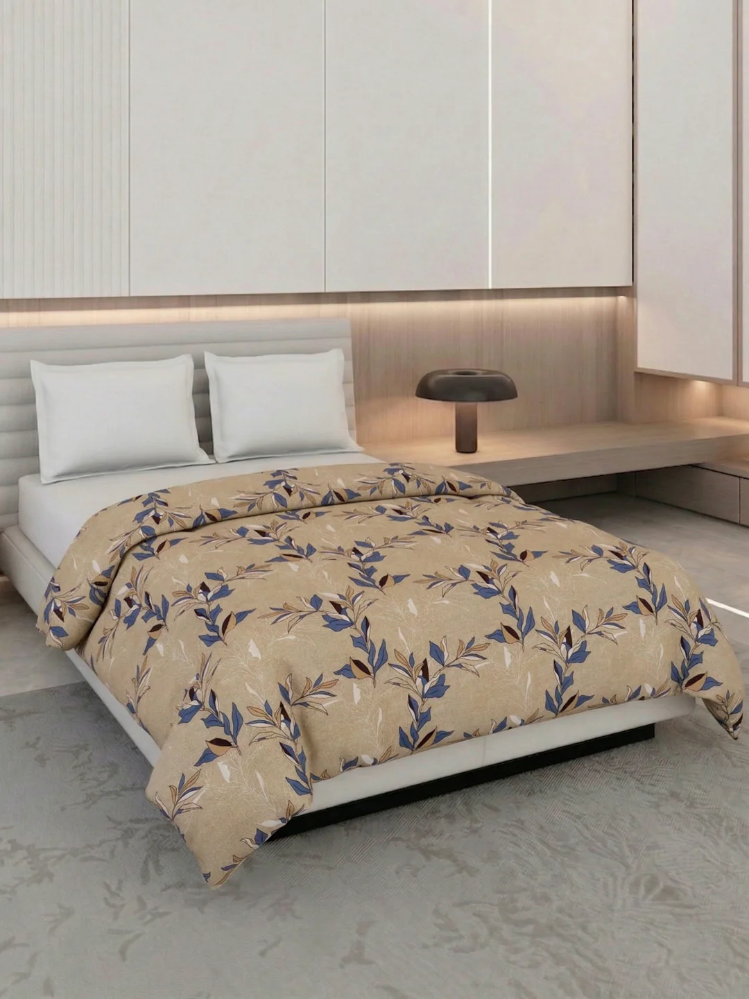Floral Print Double Bed 3 Ply 105 GSM Comforter Timeless Collection Weight 1.6 kg - Image 2