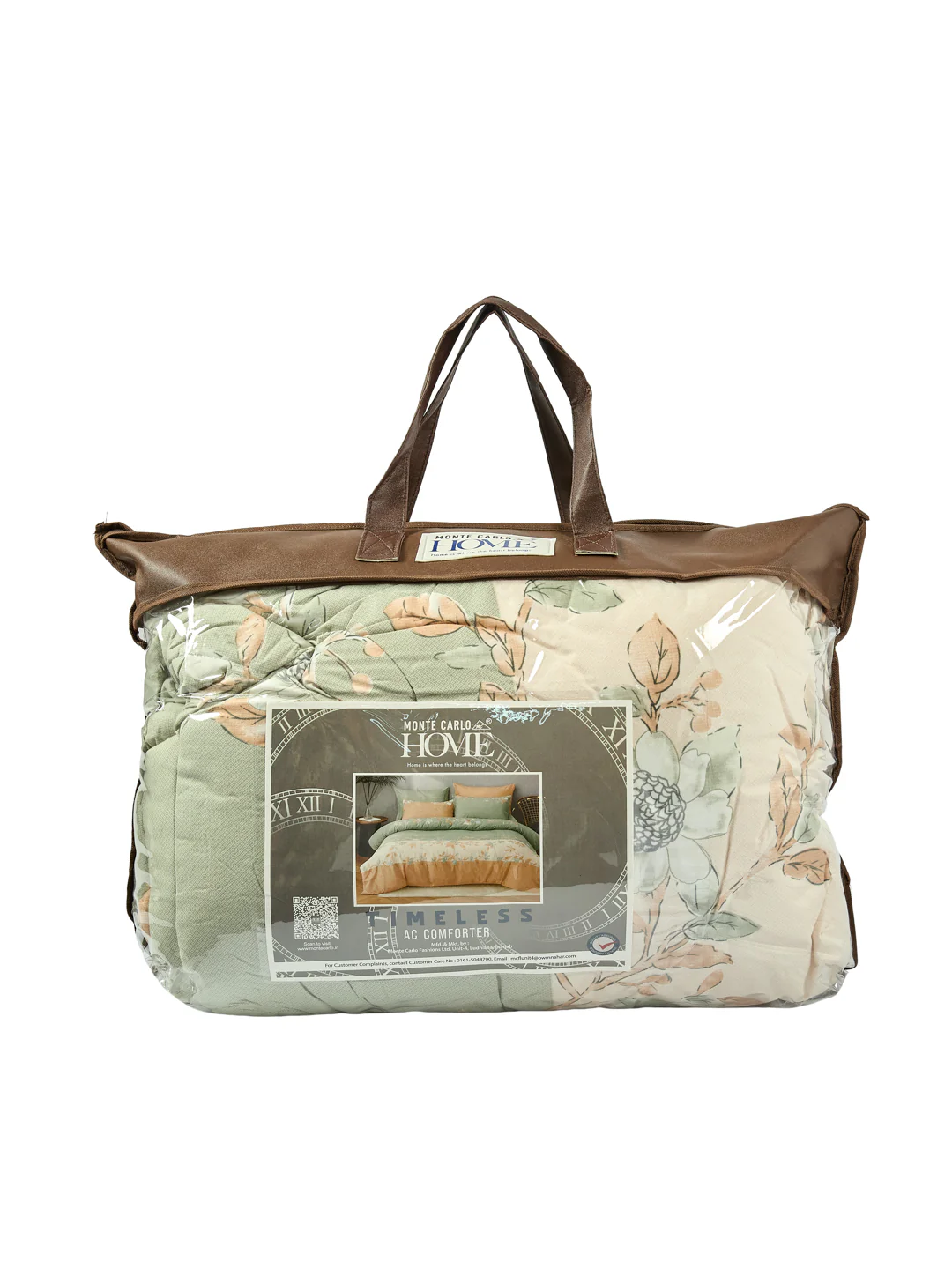 Floral Print Double Bed 3 Ply 105 GSM Comforter Timeless Collection Weight 1.6 kg - Image 10