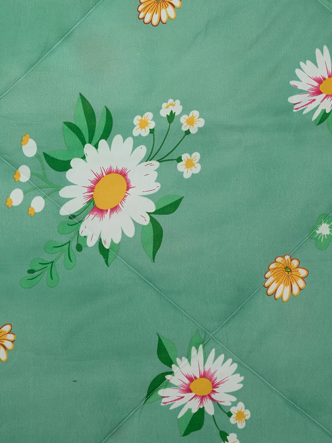 Floral Print Double Bed 3 Ply 105 GSM Comforter Timeless Collection Weight 1.6 kg - Image 6