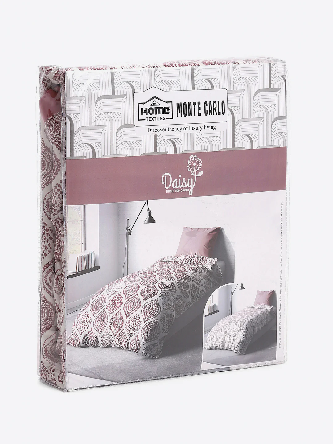 Floral Print Single Bed 150 GSM Dohar for Mild Winter - (Daisy) - Image 10