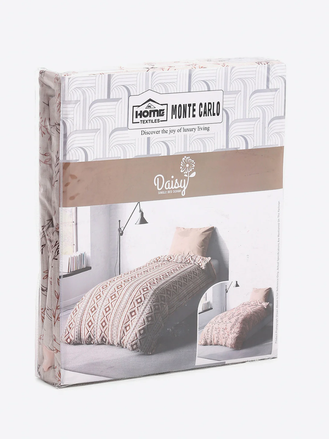 Floral Print Single Bed 150 GSM Dohar for Mild Winter - (Daisy) - Image 10