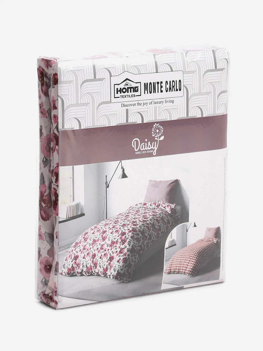 Floral Print Single Bed 150 GSM Dohar for Mild Winter - (Daisy) - Image 10