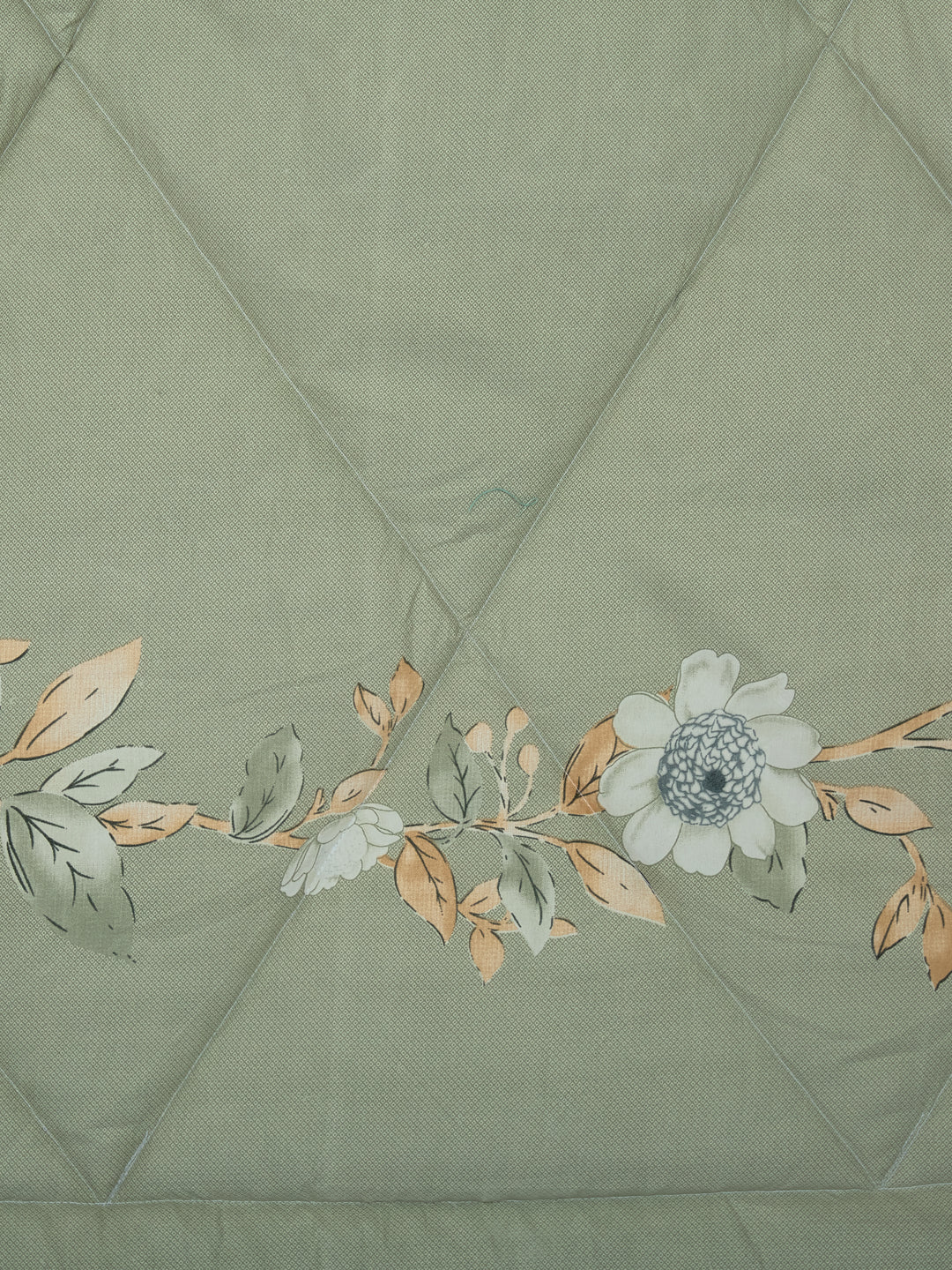 Floral Print Single Bed 3 Ply 105 GSM Comforter Timeless Collection Weight 950 g - Image 7