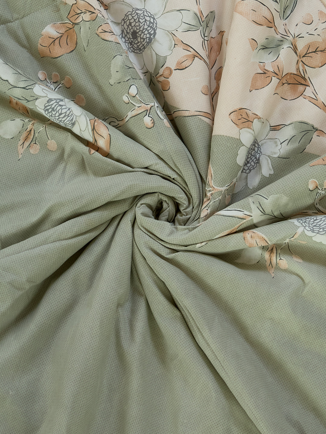 Floral Print Single Bed 3 Ply 105 GSM Comforter Timeless Collection Weight 950 g - Image 8
