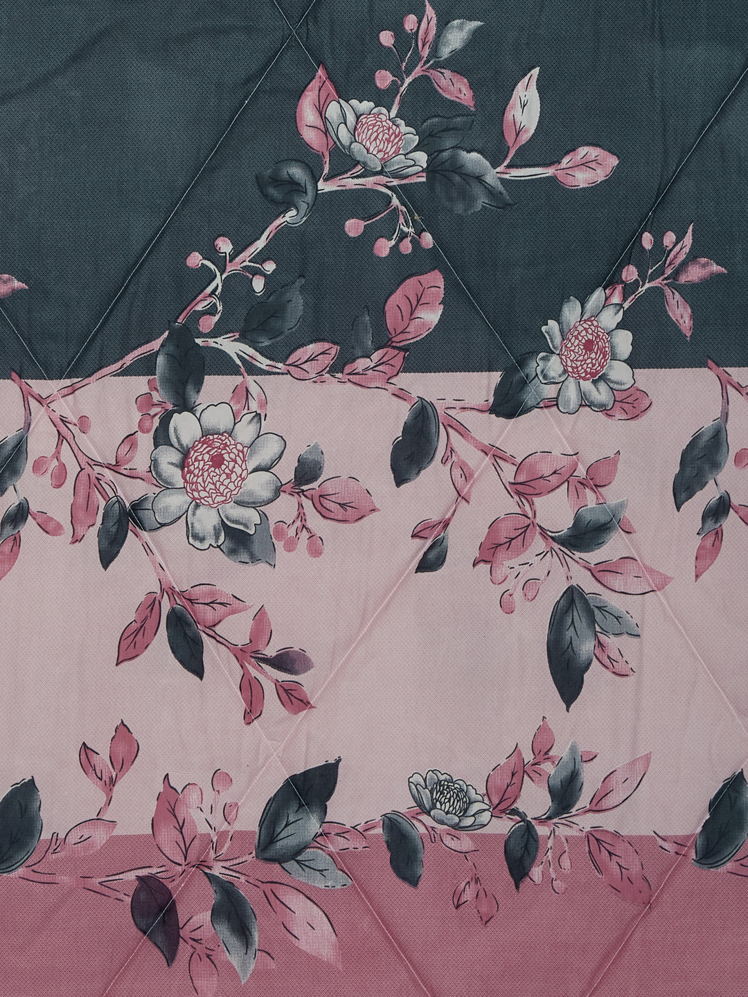 Floral Print Single Bed 3 Ply 105 GSM Comforter Timeless Collection Weight 950 g - Image 6