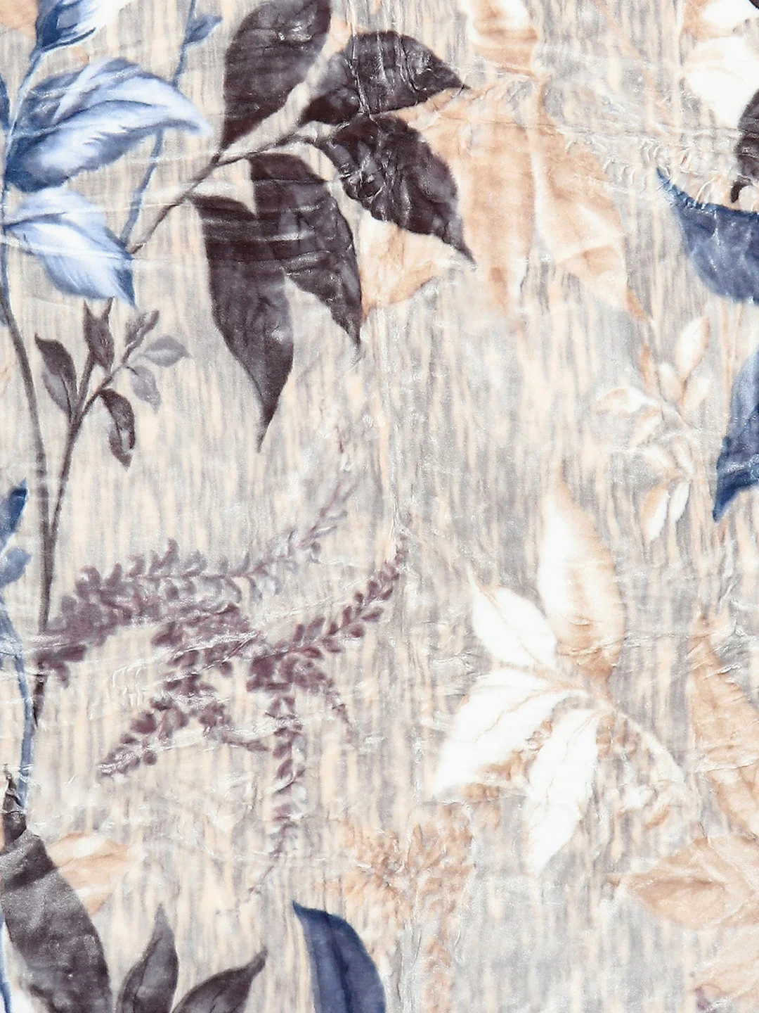 Floral Print Single Bed 852 GSM Blanket for Heavy Winter -2 Ply (Weight 3 kg) - Image 10