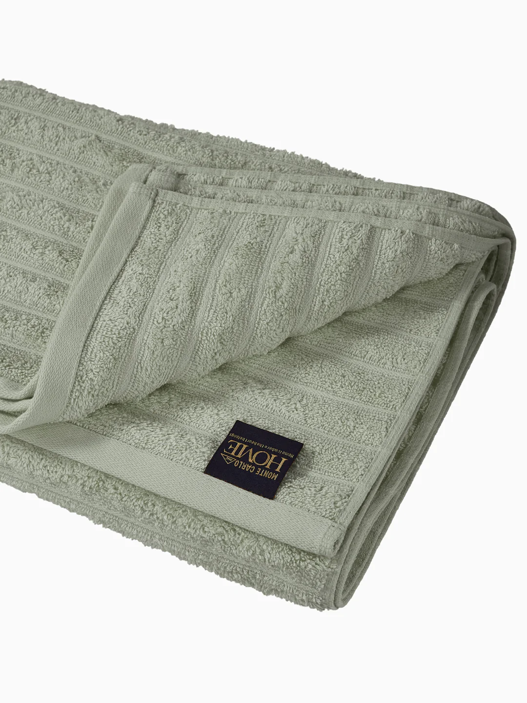 Green & Grey 100% Cotton Solid 500 GSM Bath Towel Sensations 4 Pc Set Gifting Box Pack - Image 7