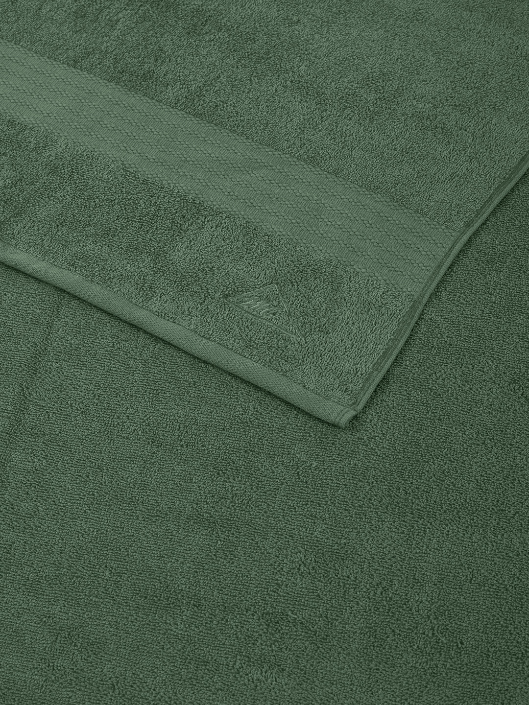 Green Pure Cotton Solid 380 GSM Car Towel 1 Piece (Jazz Collection) - Image 5