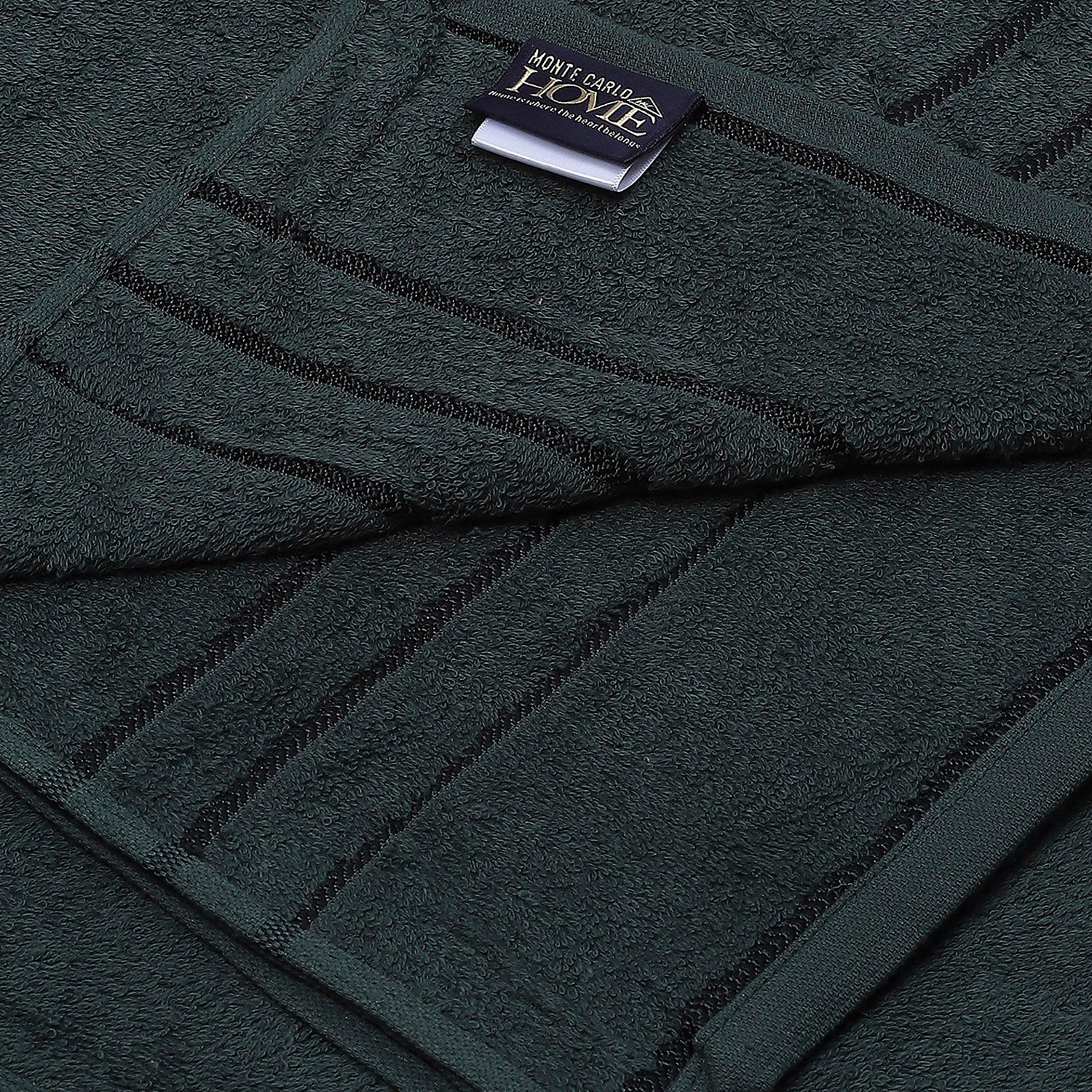 Grey Cotton 350 GSM Bath Towel - Image 4