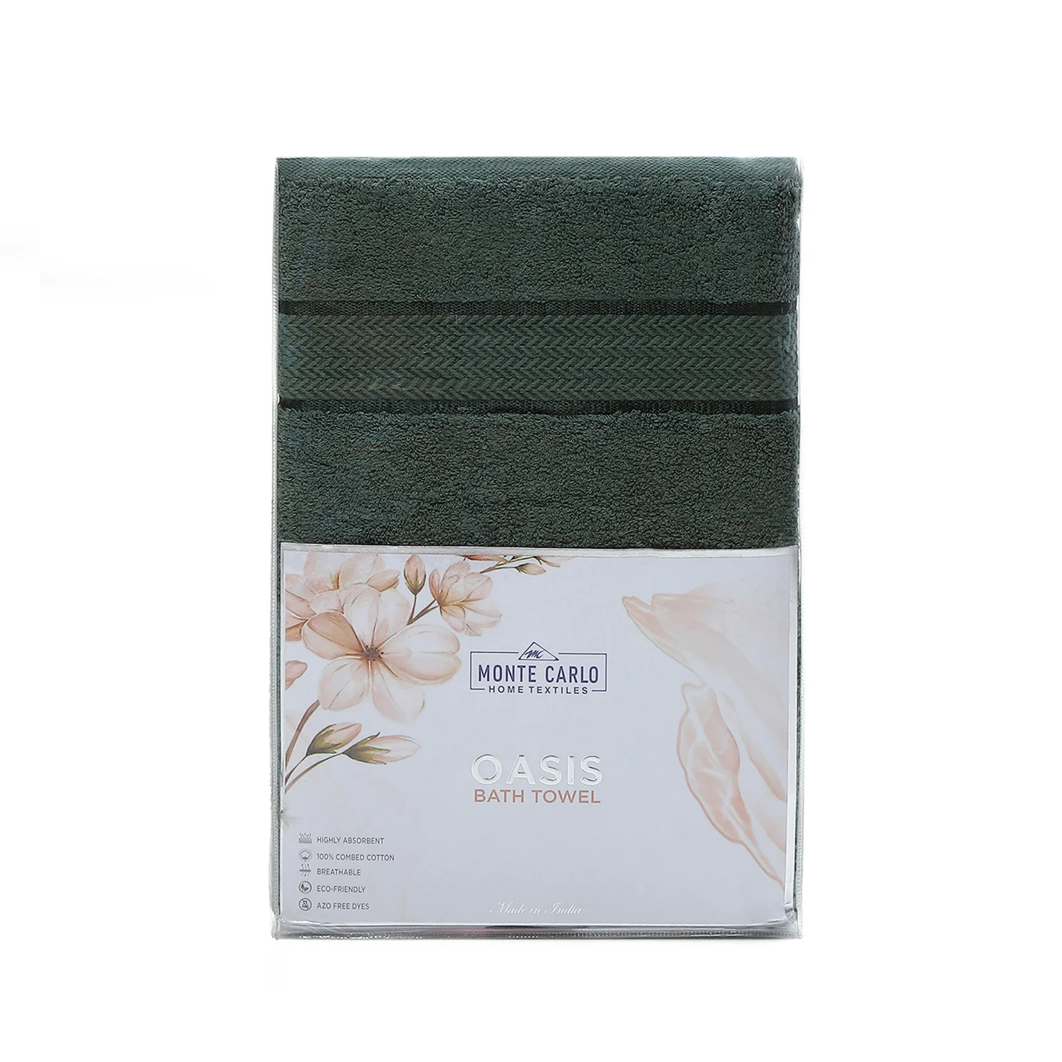 Grey Cotton 450 GSM Bath Towel - Image 5