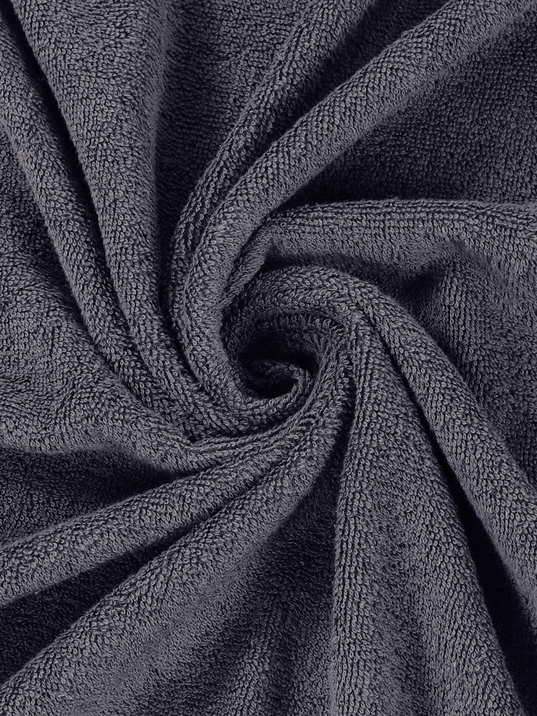 Grey Pure Cotton Solid 380 GSM Car Towel 1 Piece (Jazz Collection) - Image 6