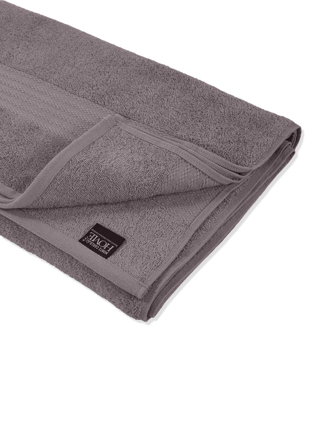 Grey Pure Cotton Solid 380 GSM Car Towel 1 Piece (Jazz Collection) - Image 4