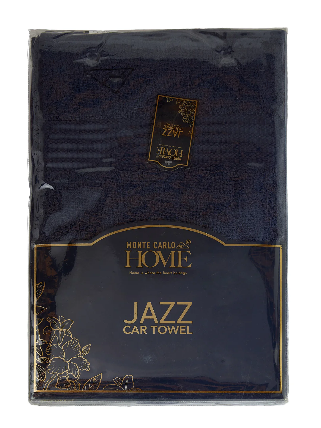 Insignia Blue Pure Cotton Solid 380 GSM Car Towel 1 Piece (Jazz Collection) - Image 8