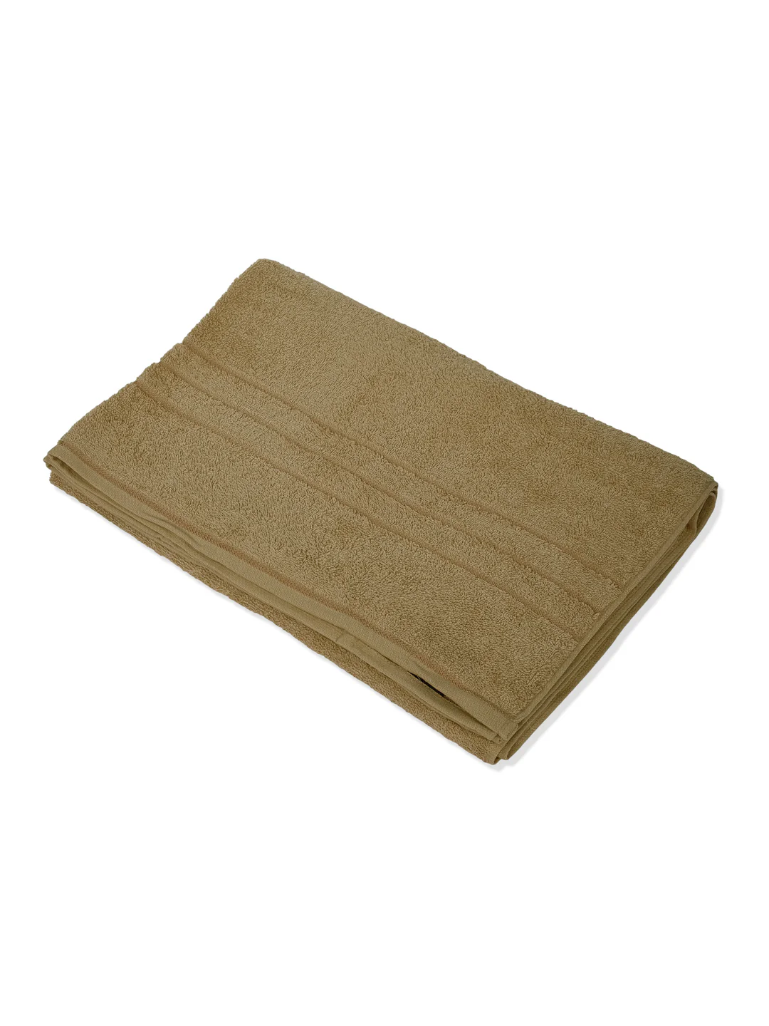 Khaki Pure Cotton Solid 340 GSM Car Towel 1 Piece (Soho Collection) - Image 3