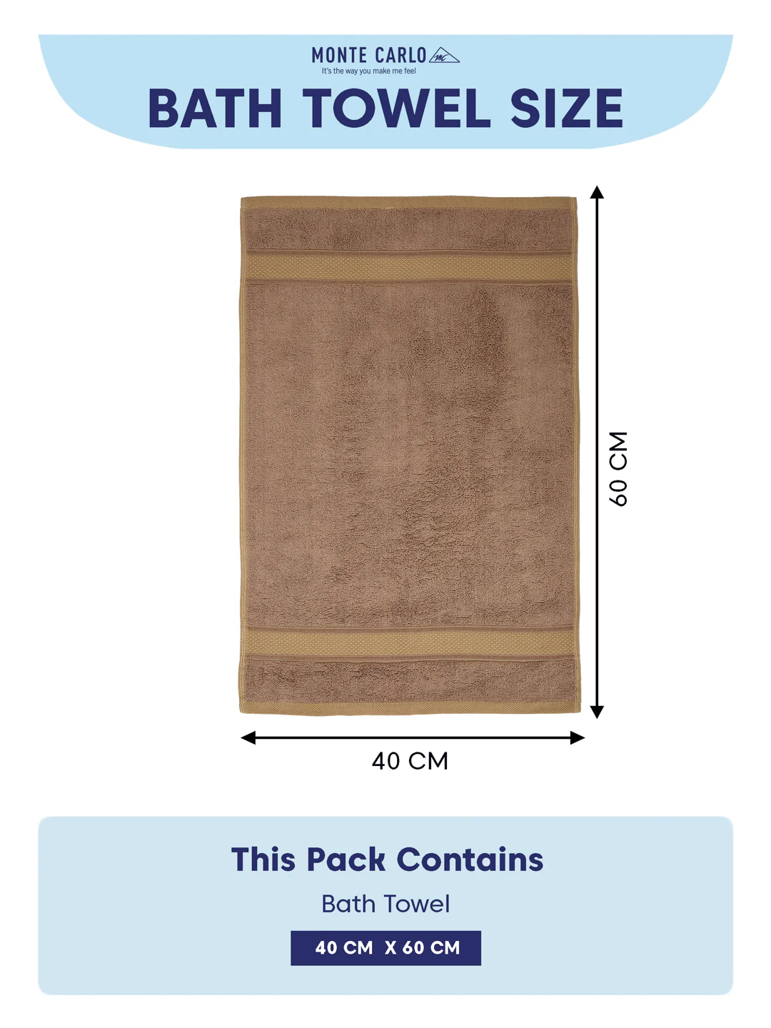 Luxury Camel Brown Bamboo Cotton Solid 600 GSM Hand Towel Eco Bamboo 2 Pc Set Pvc Pack - Image 10