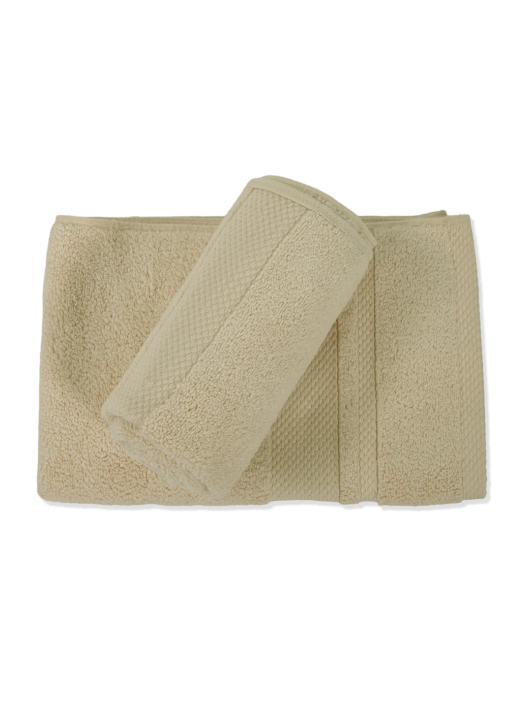 Luxury Cream 100% Cotton Solid 625 GSM Hand Towel Eusapia 2 Pc Set Box Pack - Image 4