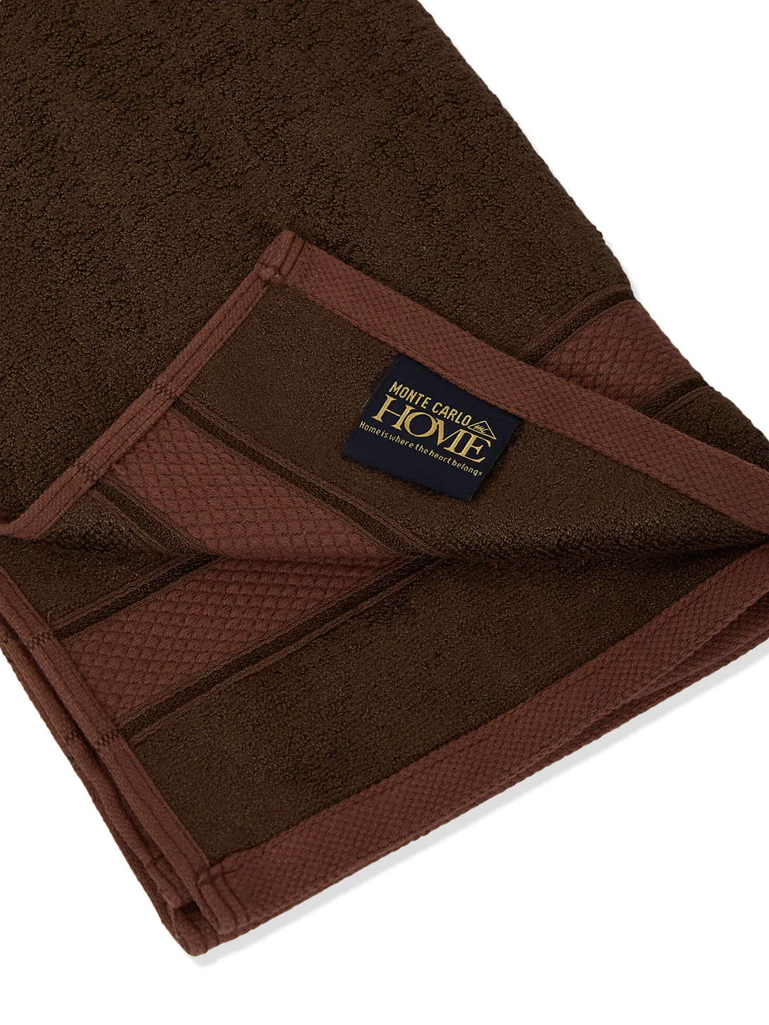 Luxury Dark Brown Bamboo Cotton Solid 600 GSM Hand Towel Eco Bamboo 2 Pc Set Pvc Pack - Image 8