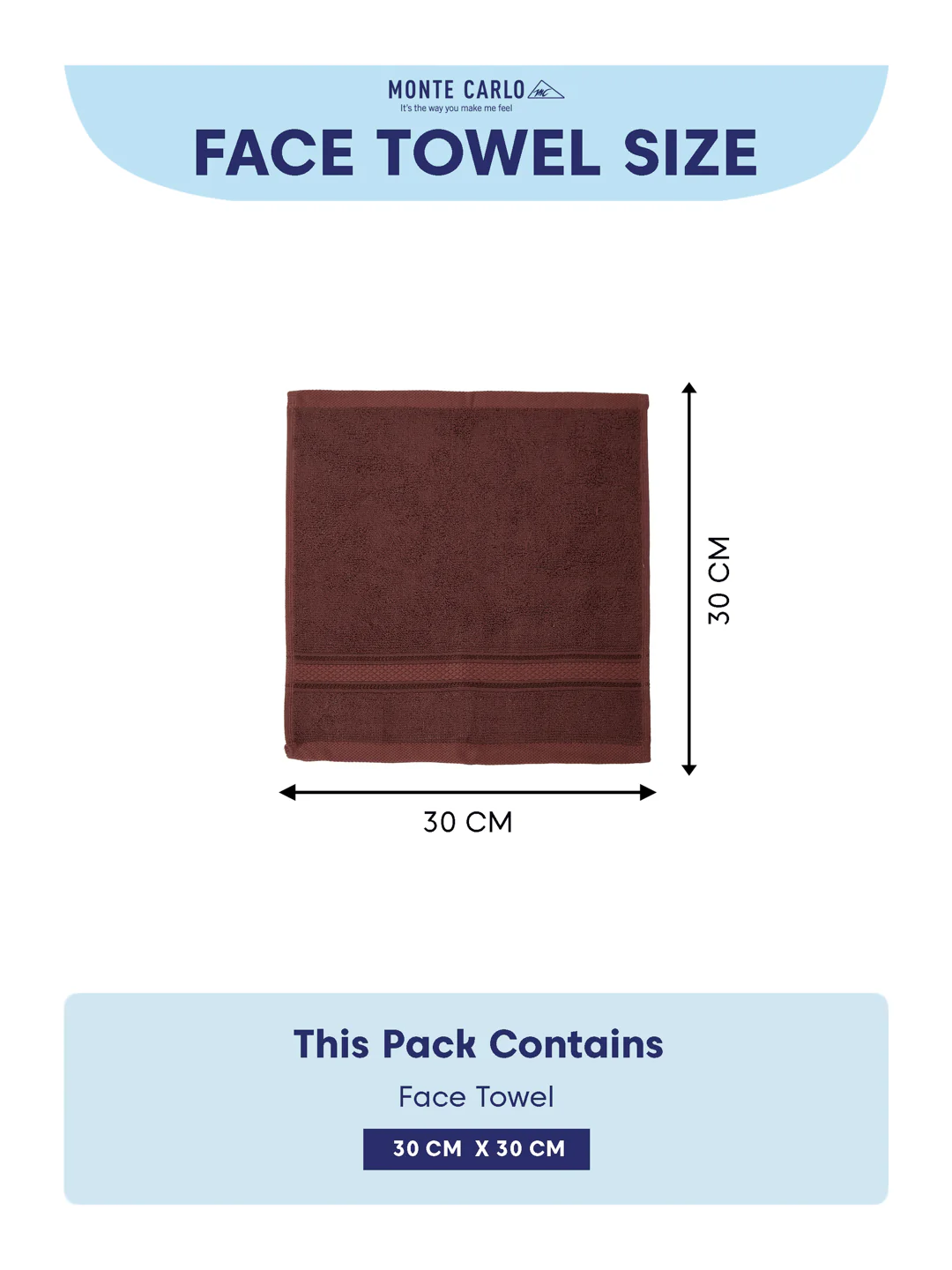 Luxury Deep Taupe Solid 600 GSM Face Towel 4 Pc Set (Eco Bamboo Collection) - Image 7