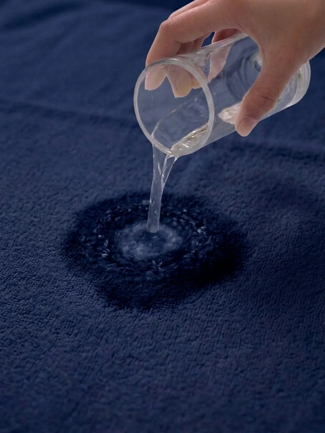 Luxury Navy Blue 100% Cotton Solid 650 GSM Bath Towel Egyptian 1 Pc Box Pack - Image 3