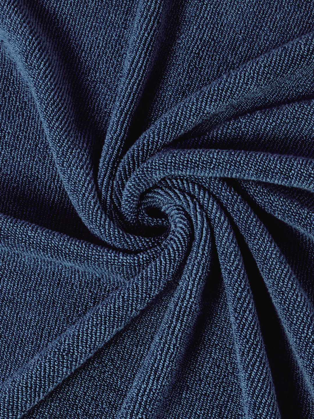 Luxury Navy Blue Bamboo Cotton Self Design 630 GSM Bath Towel Eco Bamboo Bliss 1 Pc Box Pack - Image 7