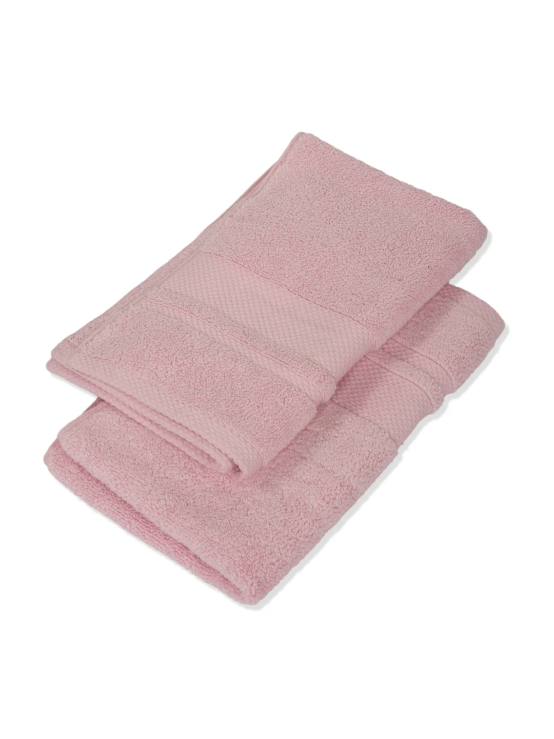 Luxury Pink 100% Cotton Solid 625 GSM Hand Towel Eusapia 2 Pc Set Box Pack - Image 6