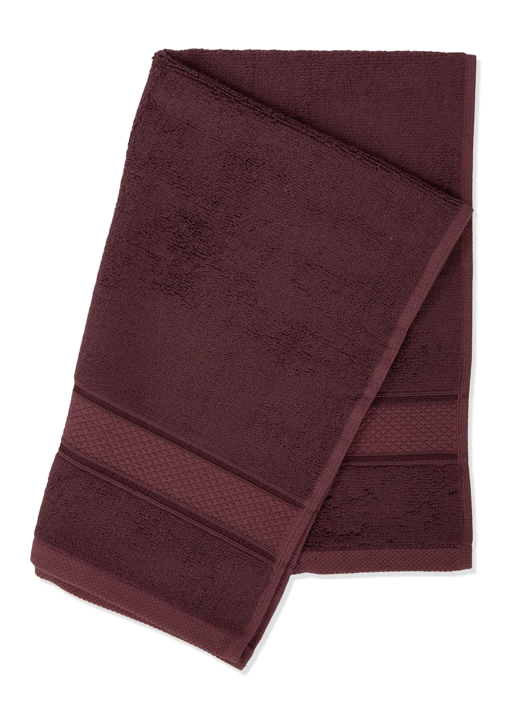 Luxury Rose Brown Bamboo Cotton Solid 600 GSM Hand Towel Eco Bamboo 2 Pc Set Pvc Pack - Image 7
