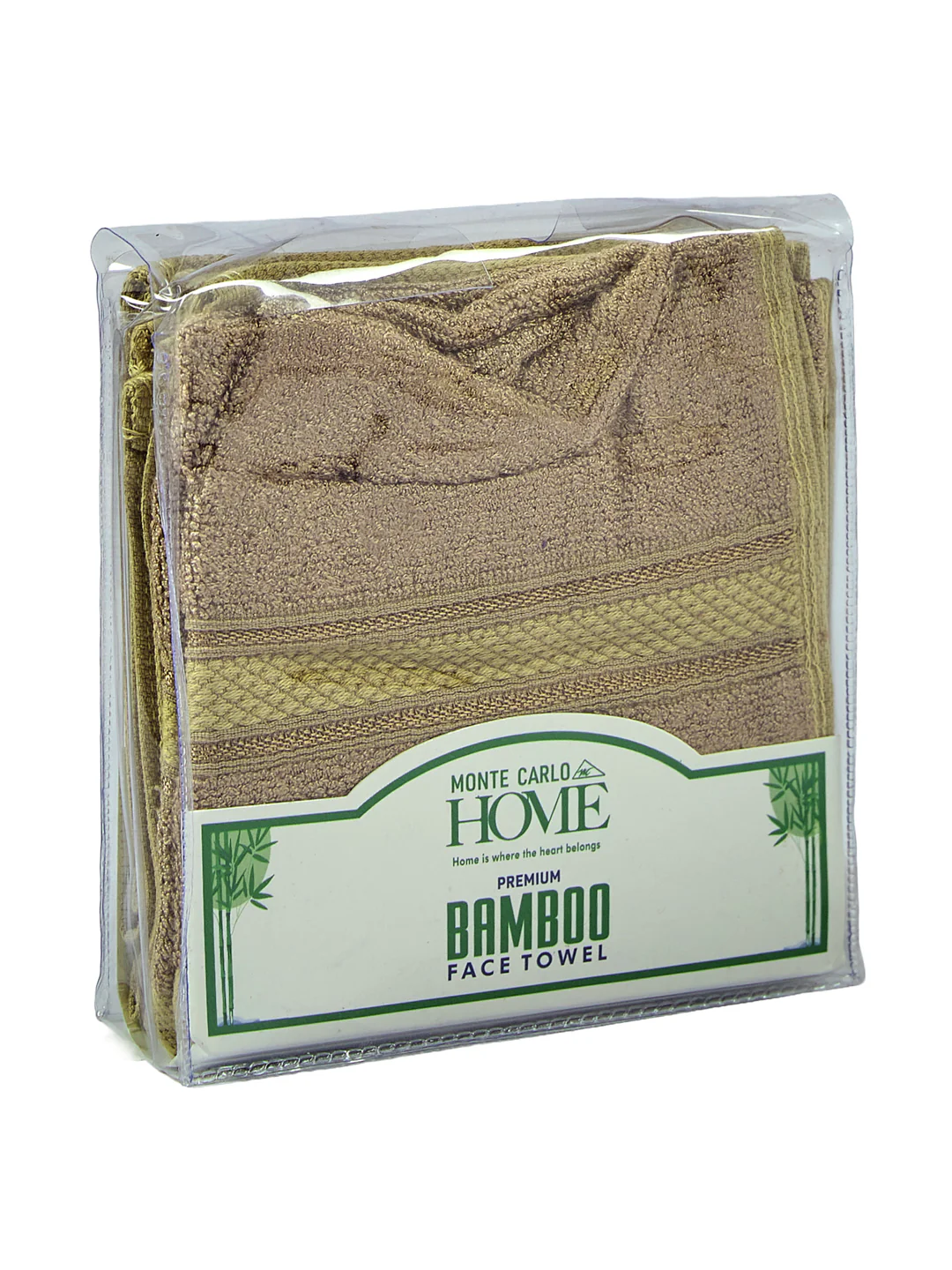 Luxury Rose Brown Solid 600 GSM Face Towel 4 Pc Set (Eco Bamboo Collection) - Image 8