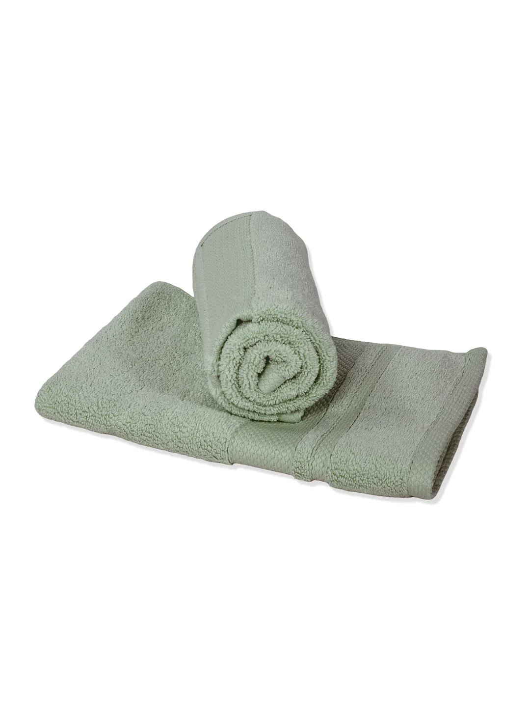 Luxury Sea Green 100% Cotton Solid 625 GSM Hand Towel Eusapia 2 Pc Set Box Pack - Image 5