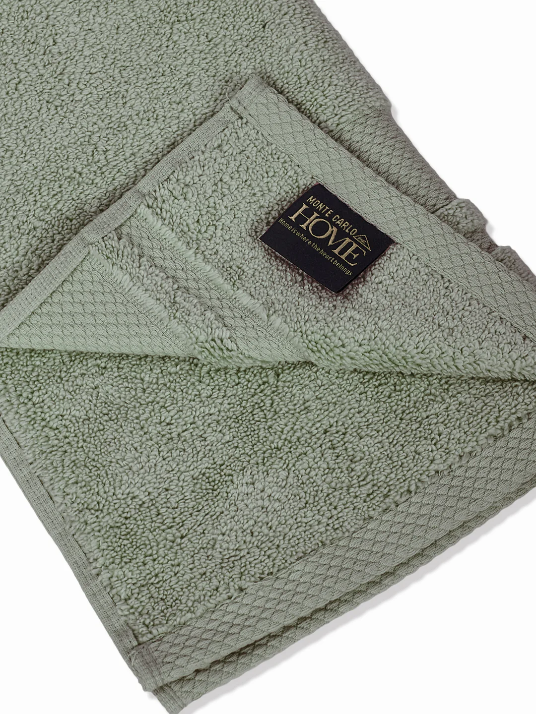 Luxury Sea Green 100% Cotton Solid 625 GSM Hand Towel Eusapia 2 Pc Set Box Pack - Image 8