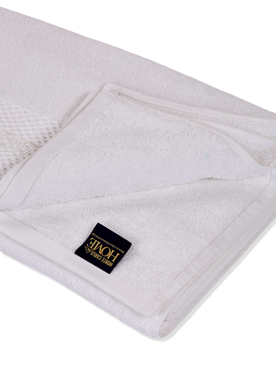 Luxury White 100% Cotton Solid 650 GSM Bath Towel Egyptian 1 Pc Box Pack - Image 5