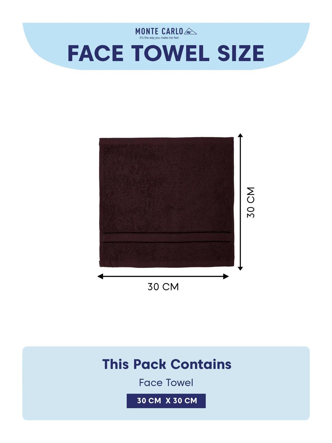 Maroon Pure Cotton Solid 400 GSM Face Towel 4 Pc Set (Jasper Collection) - Image 7