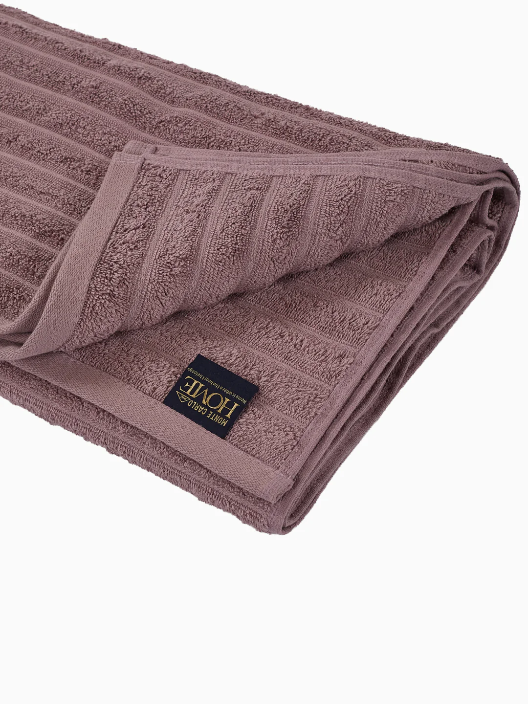 Mauve & Dusty Pink 100% Cotton Solid 500 GSM Bath Towel Sensations 4 Pc Set Gifting Box Pack - Image 7
