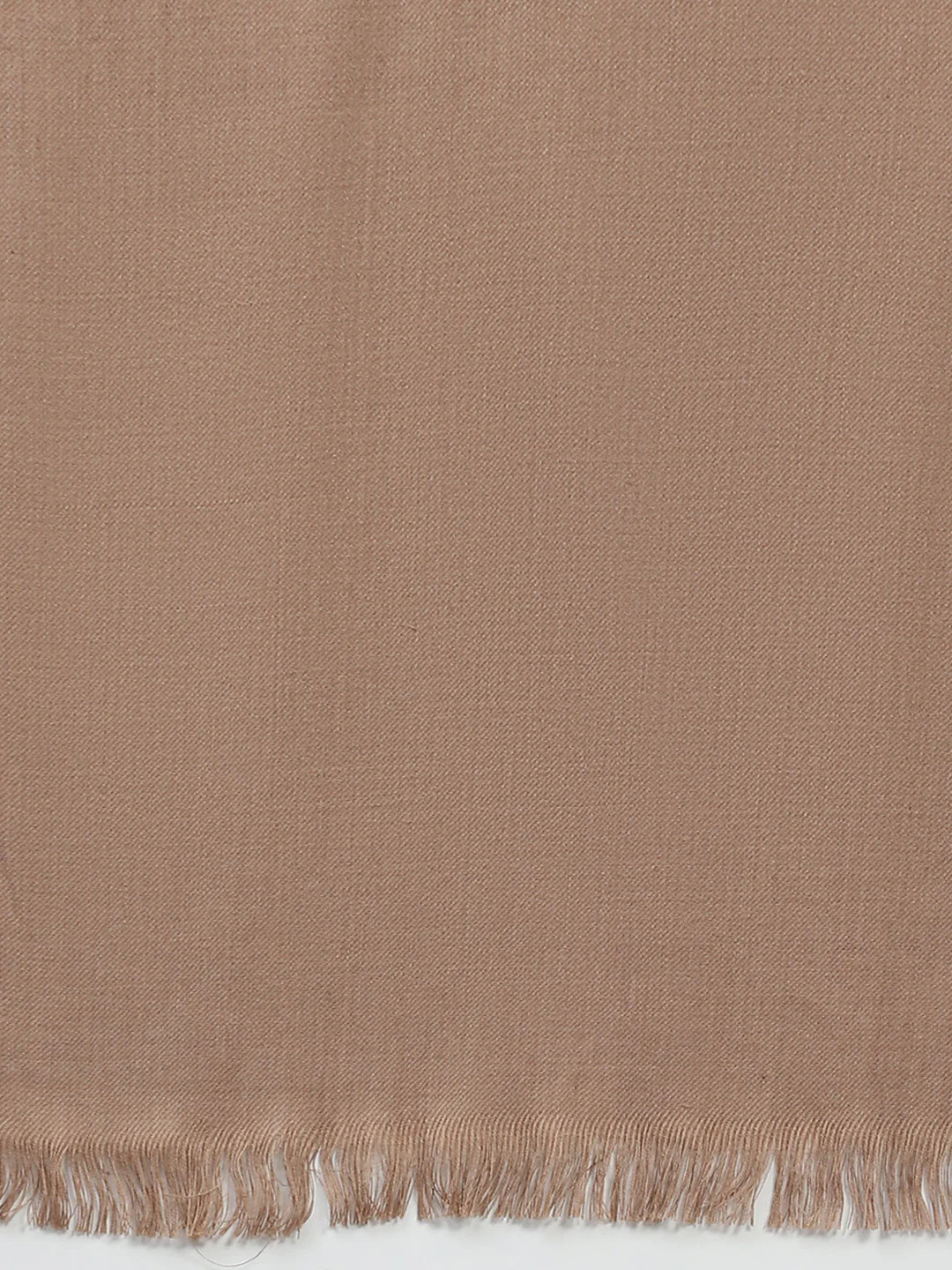 Men Beige Solid Lohi Shawl - Image 6