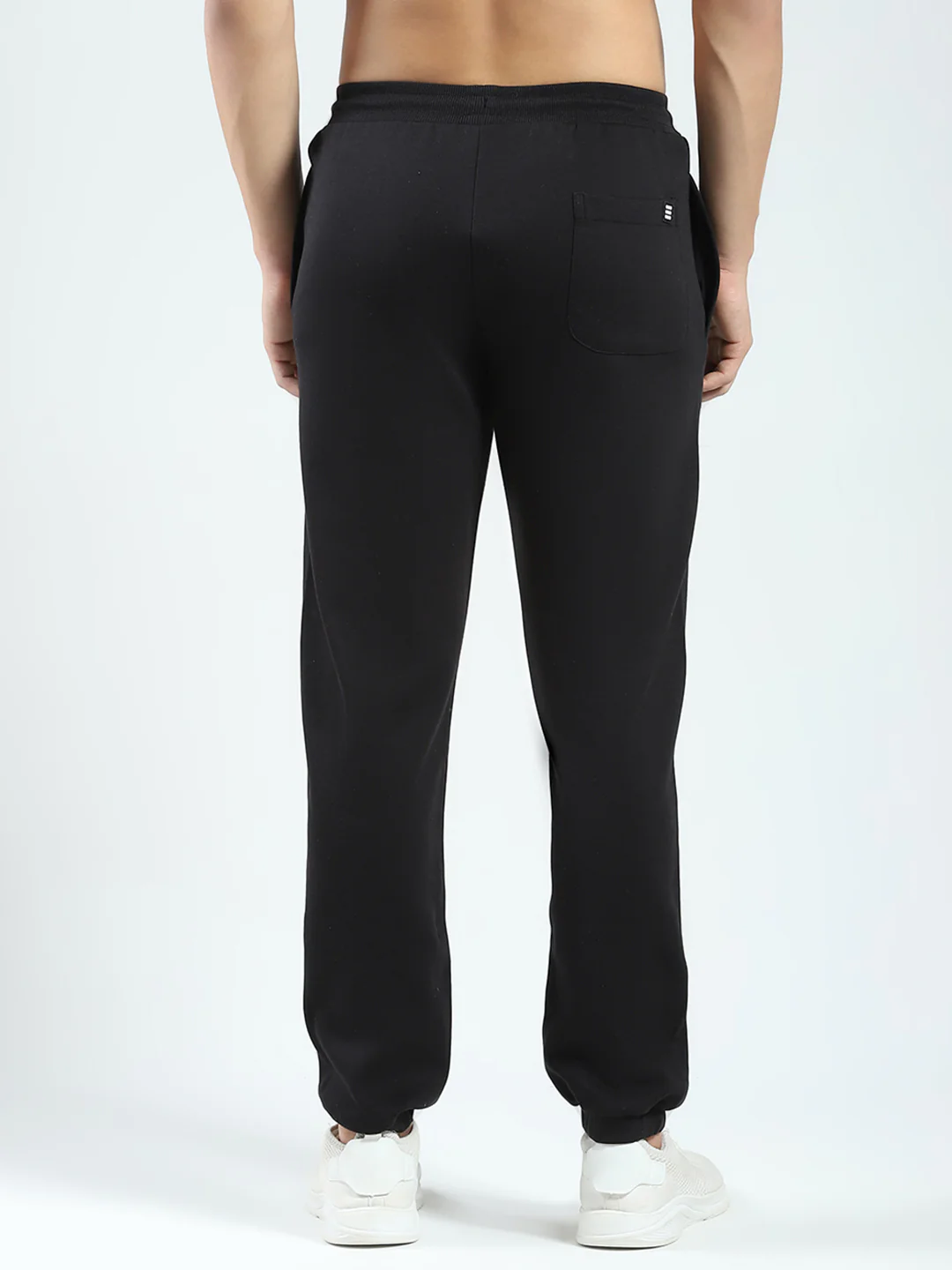 Rock.it Men Black Printed Regular Fit Jogger - Image 5