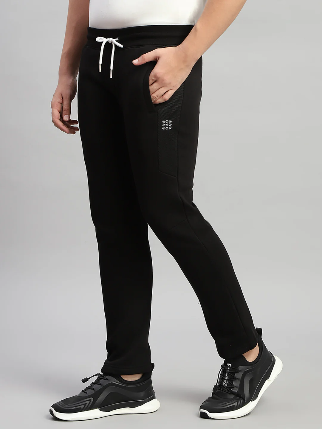 Rock.it Men Black Printed Regular Fit Lower - Image 3