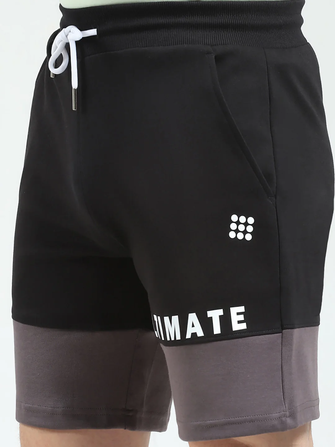 Rock.it Men Black Printed Regular Fit Shorts - Image 6